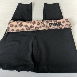 PINK Victoria's Secret Leopard Leggings